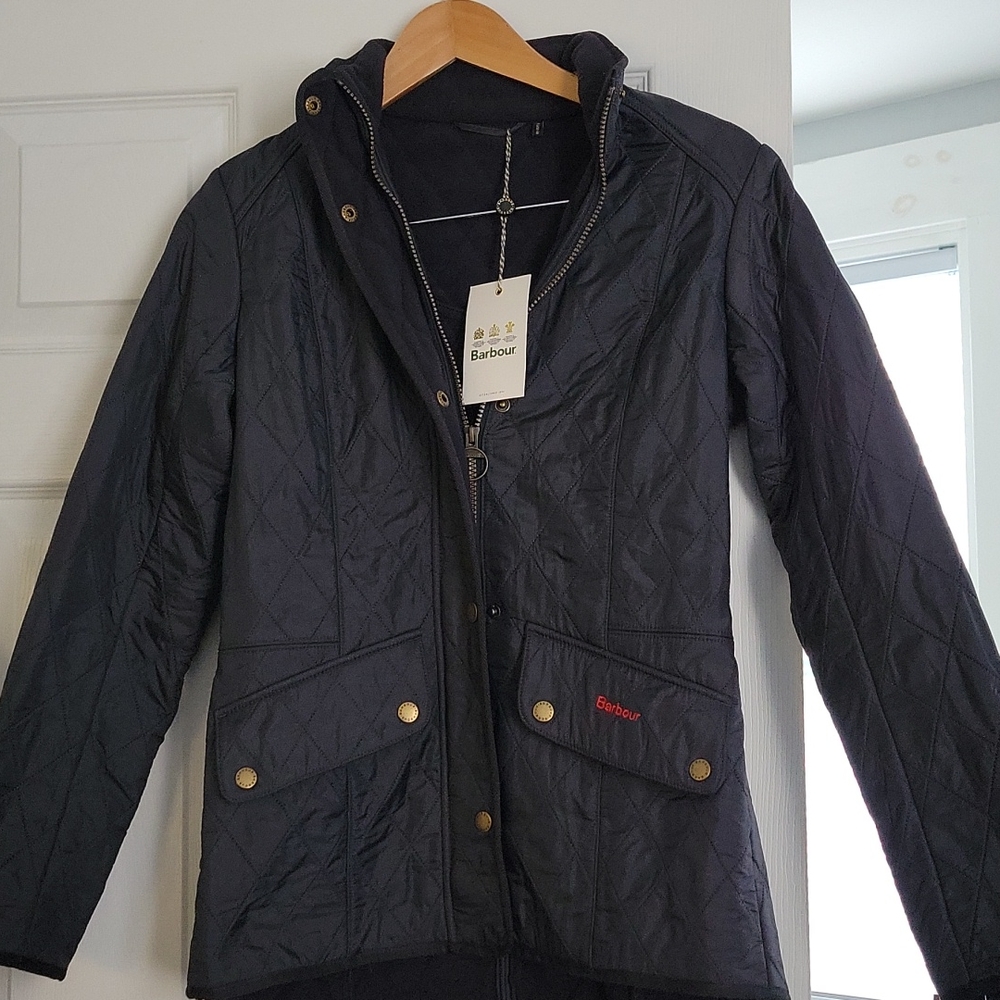 Barbour cavalry polarquit jacket woman's USA 6 UK 10